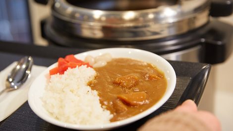 朝カレー